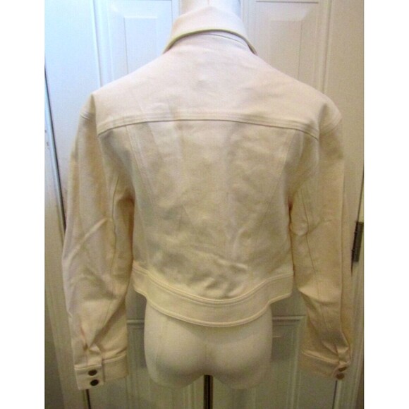 SIGNIFICANT OTHER JENNY JEAN Jacket Cream Denim MRP $269 NWT Size 6 - Picture 7 of 11